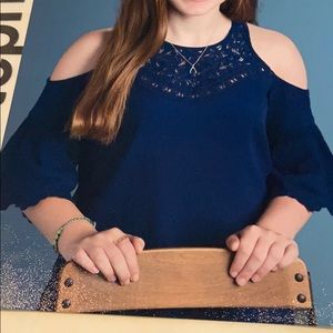 Hollister Cold-Shoulder Blouse